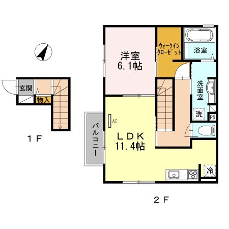 グランクレール 間取り図