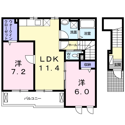 間取り プチ ネージュ 間取り図