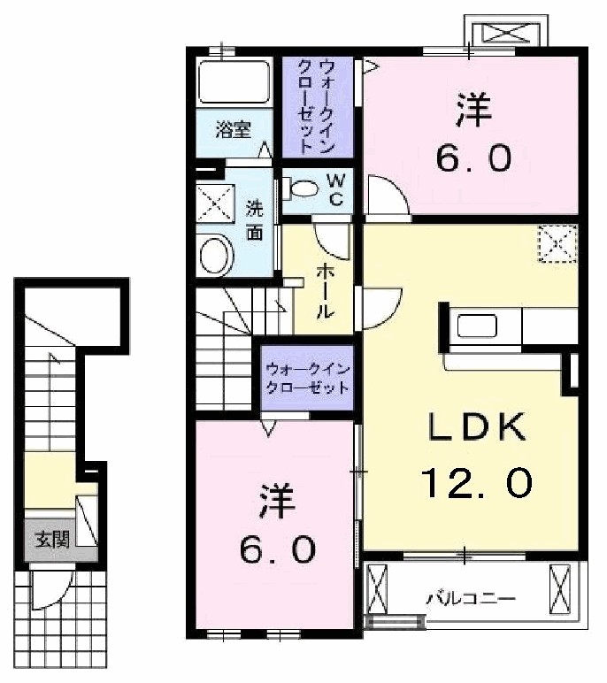 ランボ・イーリス 間取り図