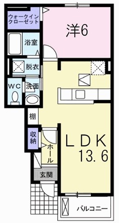 間取り ラボールⅠ 間取り図