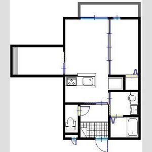 サニーヒルズシンエイ 間取り図