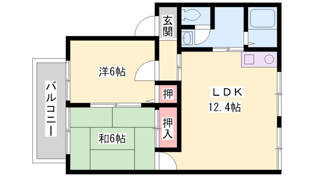 チェスナット 間取り図