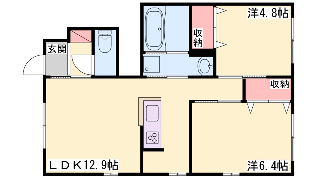チェリーヒルズ 間取り図