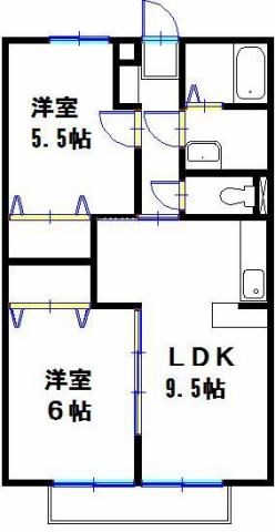 ピッケル加佐 間取り図