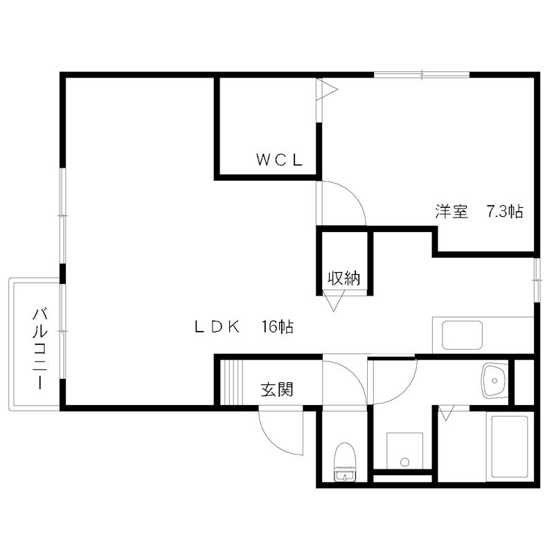 ロイヤルハイツⅡ 間取り図