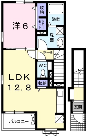 ウッドストック 間取り図