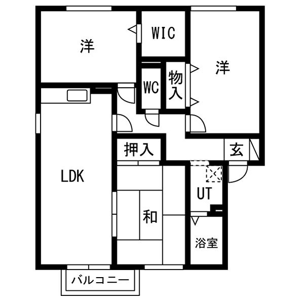 ペルルラフィーネ 間取り図