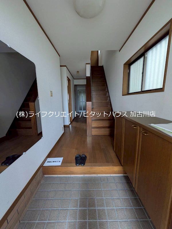 加古川市神野町西条貸家 玄関