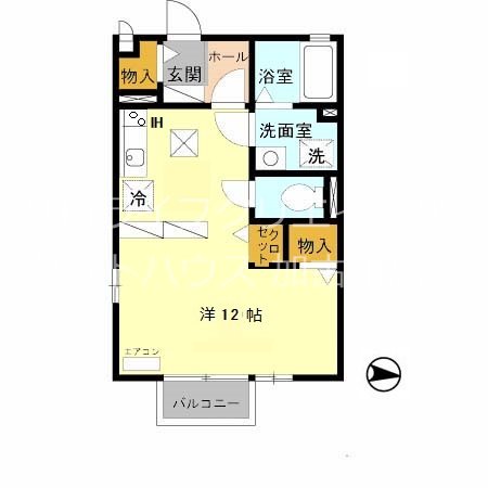 リビングタウン古坂弐番館 間取り図