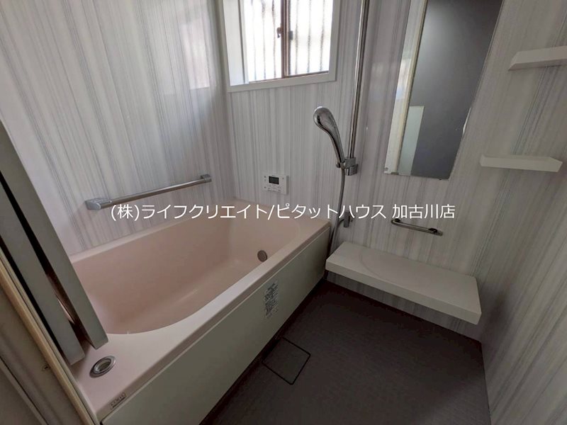 高砂市阿弥陀町 貸家 風呂画像