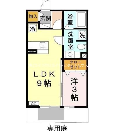 石がけ五番館 間取り図