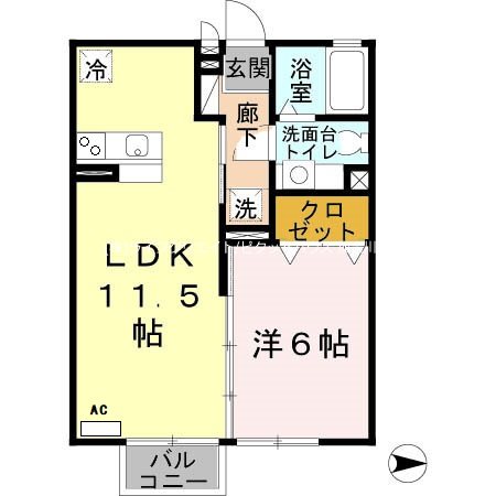 エル ヴィラージュ 間取り図