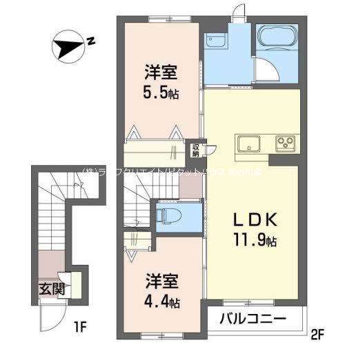 シャーメゾンコタニ 間取り図