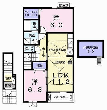 マーベラス・アンジュⅠ 間取り図
