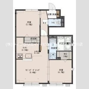 ガーネットⅡ 間取り図