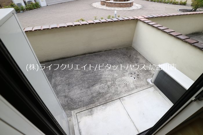 しんでれら・円山　B棟 ベランダ