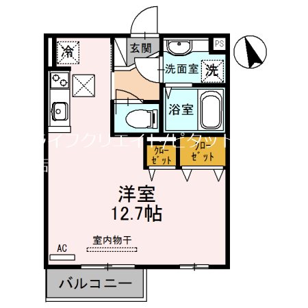 サンブランシュセジュール 間取り図