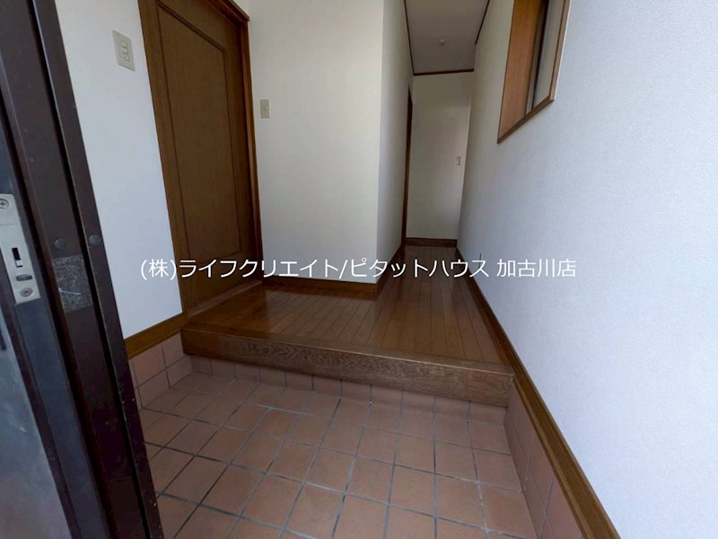 高砂市緑丘・貸家 玄関