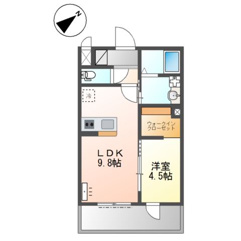 ロイヤルコート・Ａ 間取り図