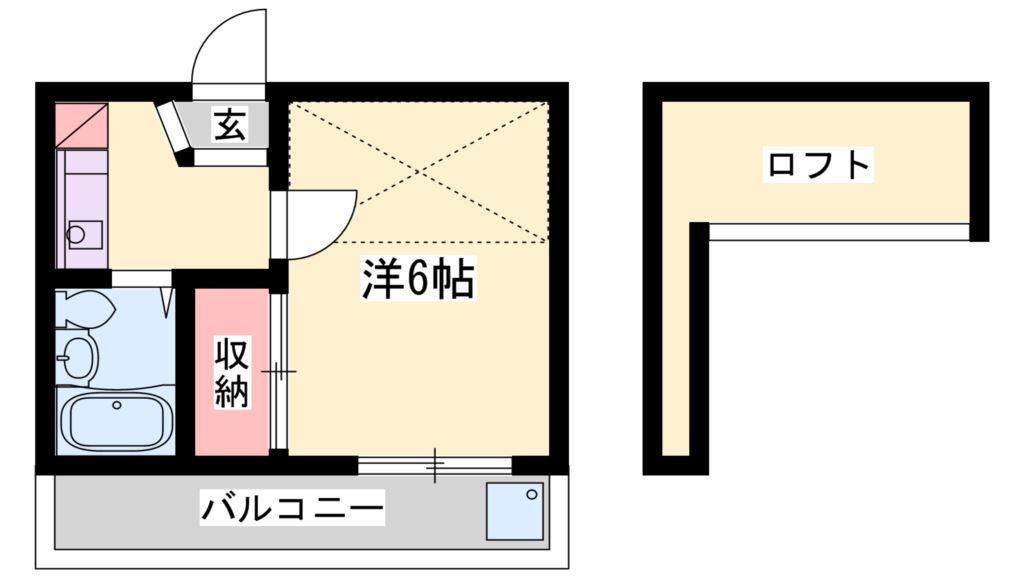 ヴィレッジカリアV 間取り図