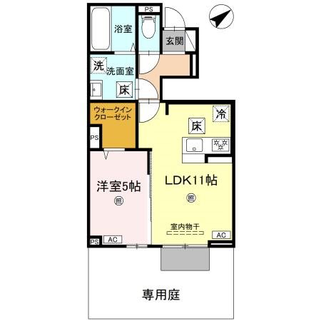 D－ROOM上滝野  間取り図
