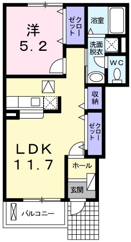 ソレイユ広野 間取り図