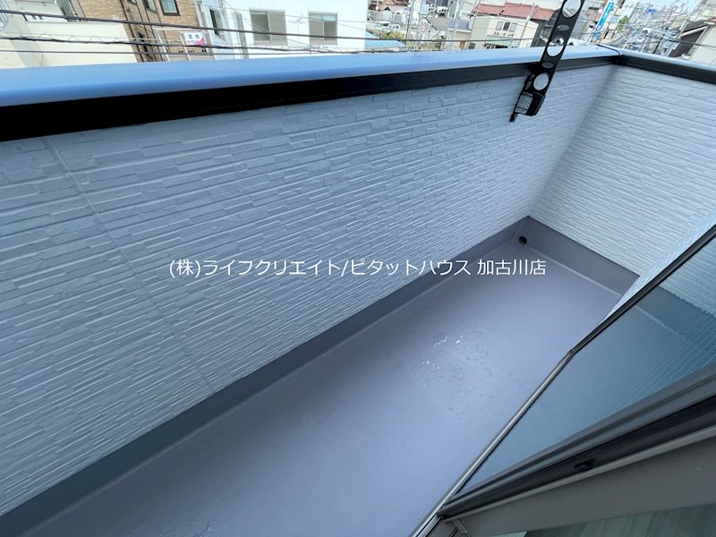 土山新築ハイツ ベランダ