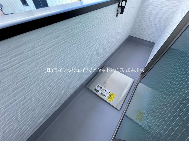 土山新築ハイツ ベランダ