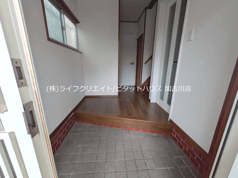 口里戶建て２ 玄関