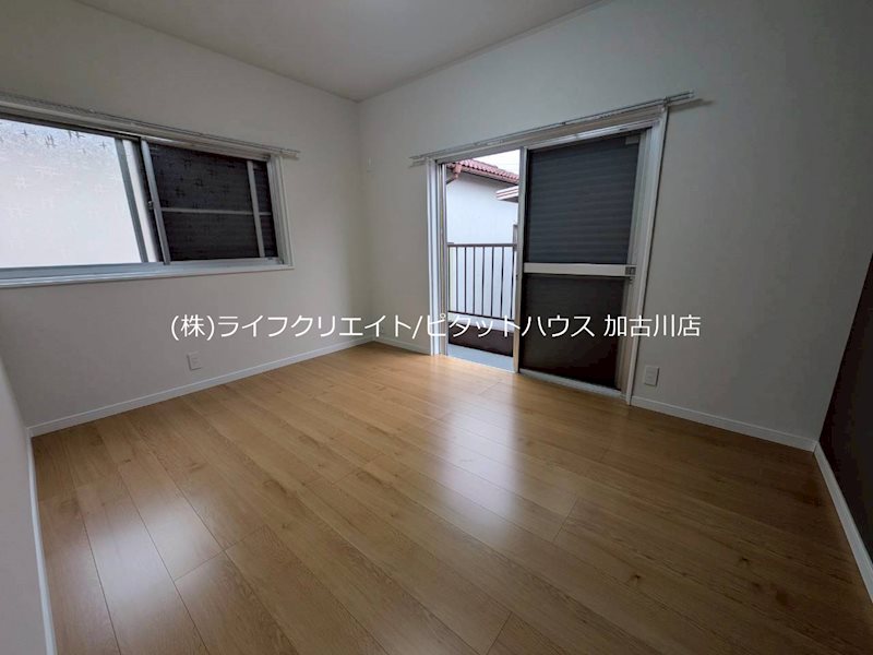 口里戶建て２ ベッドルーム