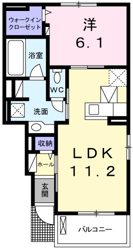 プロムナード弐番館 間取り図