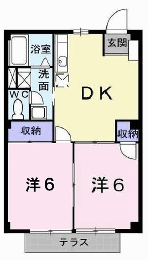 エル・ガーデンＢ 間取り図