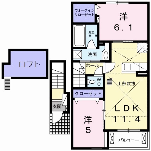 Ｃｏｏｐｅｒ　Ｖｉｌｌａ 間取り図