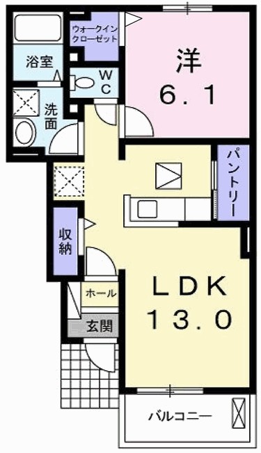 ラボールⅡ 間取り図