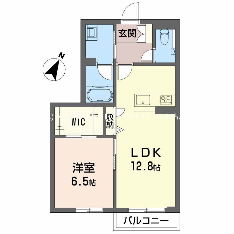 カーサグラス　エステ  間取り図