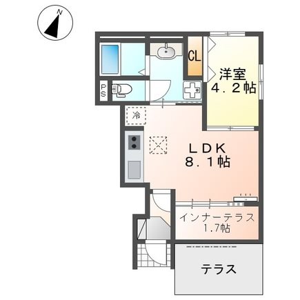 クレスト・若宮 間取り図