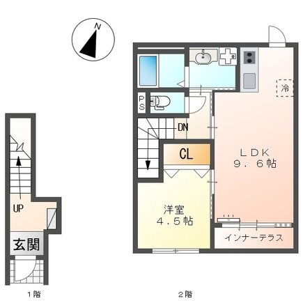 クレスト・若宮 間取り図