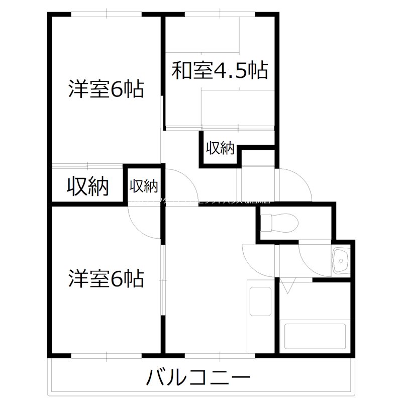 ルシェルブルーはりま 間取り図