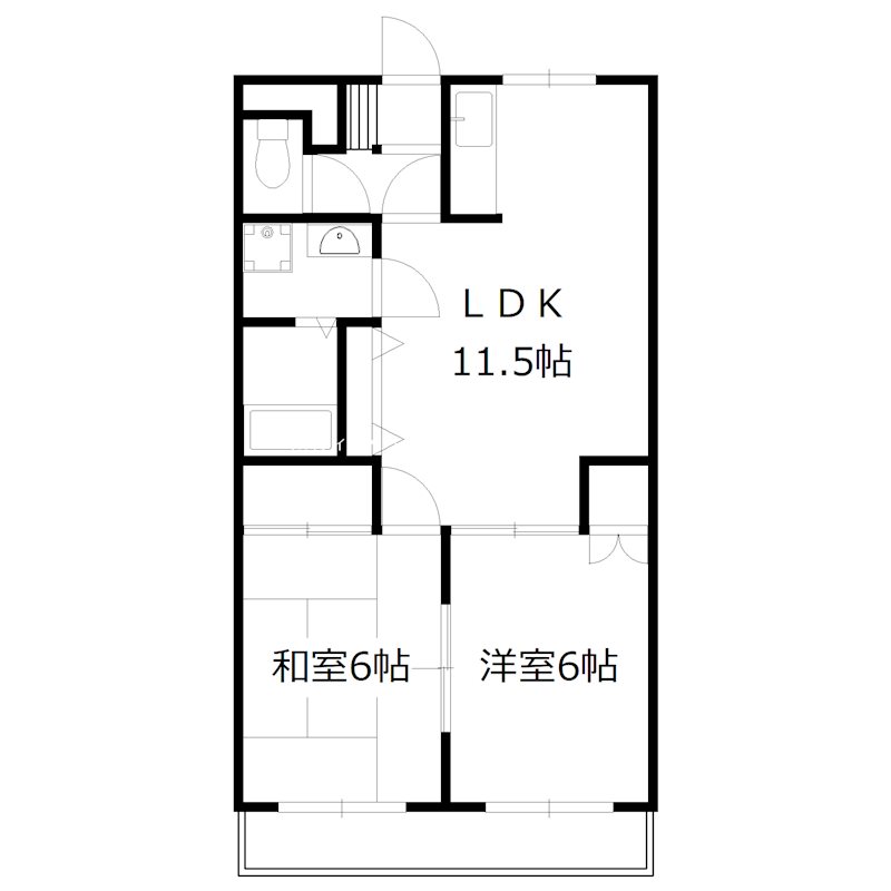 クオリティーハイム 間取り図