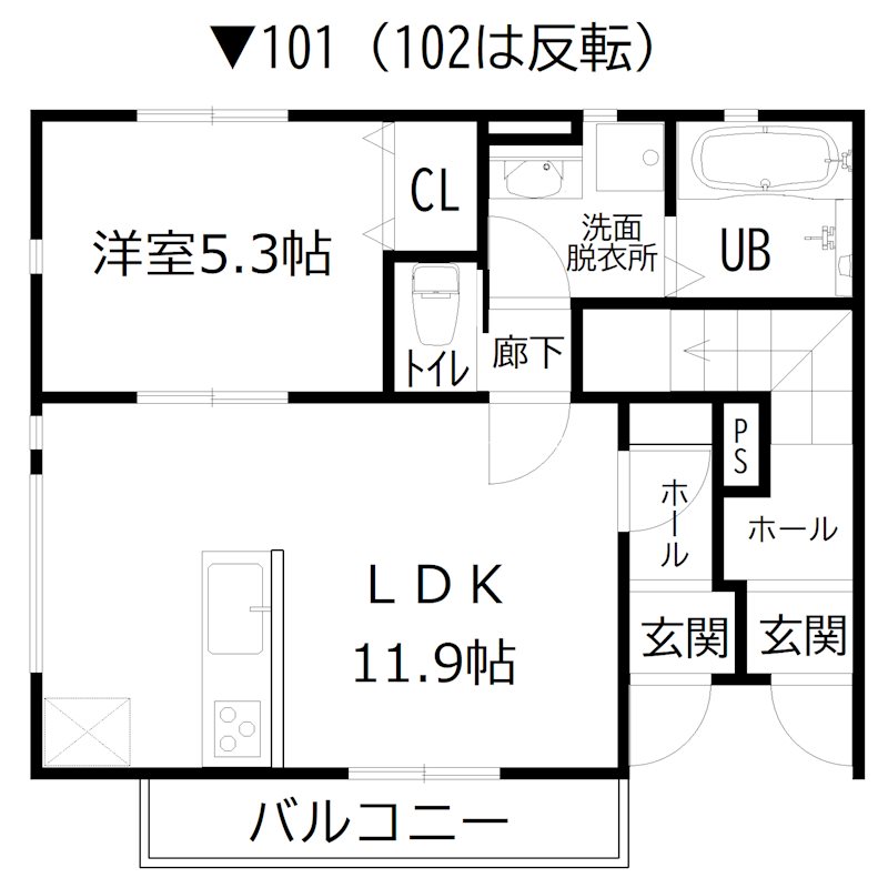 野口町水足PJ  間取り図