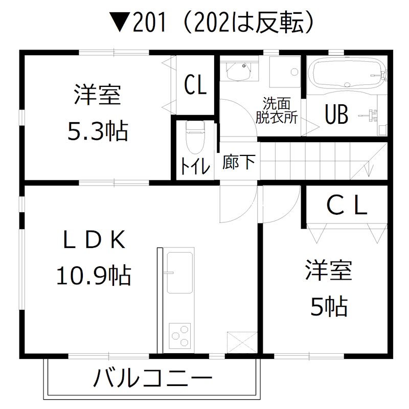 野口町水足PJ  間取り図