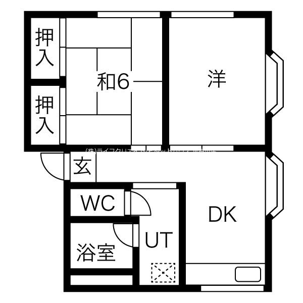 ハウゼ21　2号館 間取り図