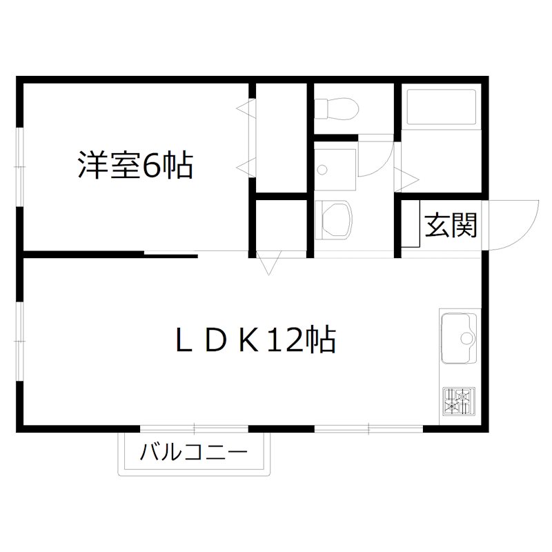 ドミール中津 間取り図