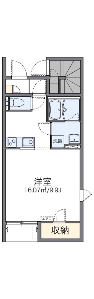 レオネクスト日新加古川 間取り図