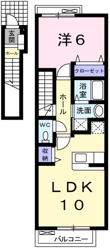 ラフレシールＨ 間取り図