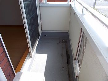 ラフレシールＨ ベランダ