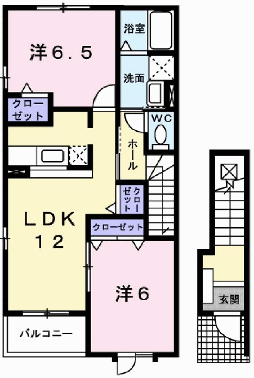 アウローラ 間取り図