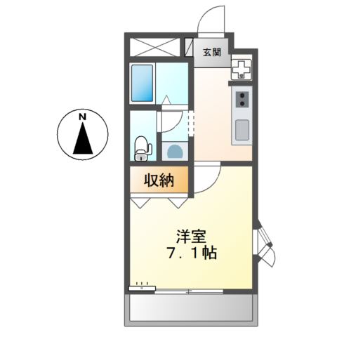 プチ　フォレ 間取り図