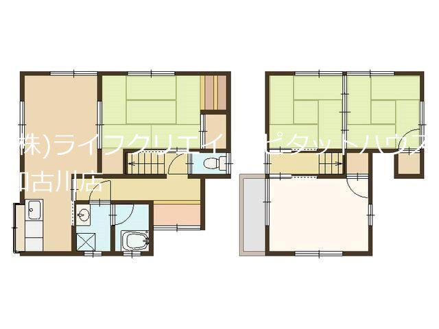 間取り 緑丘戸建 間取り図
