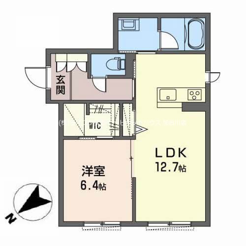 ジョイターフ 間取り図